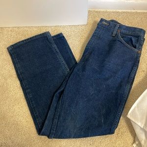 Wrangler Cowboy Cut Blue Jeans